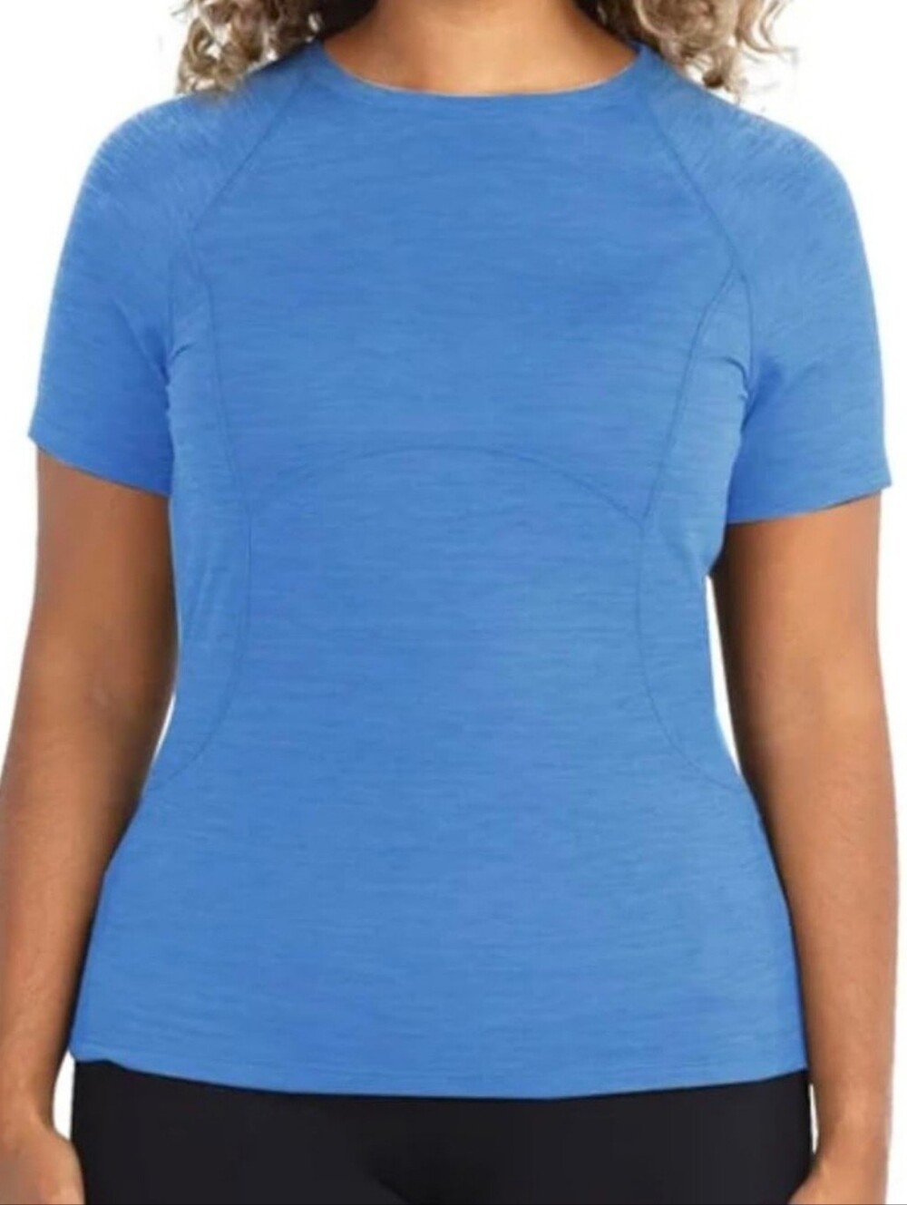 Spyder Women's Light Blue Short-Sleeve Active Tee